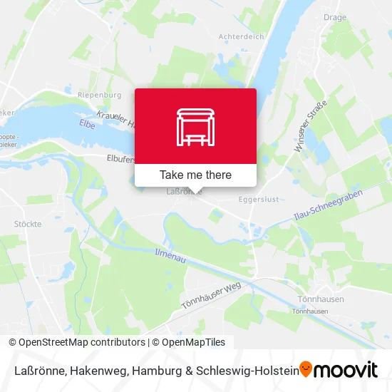Карта Laßrönne, Hakenweg