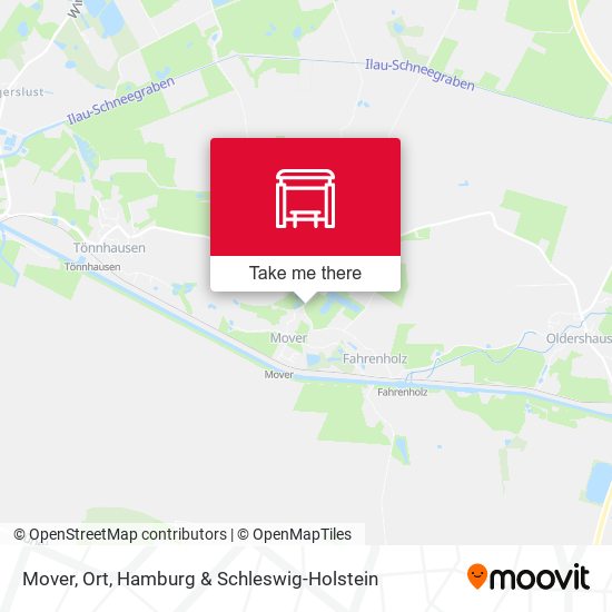 Mover, Ort map