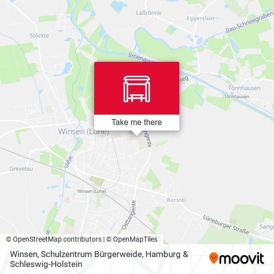 Winsen, Schulzentrum Bürgerweide map