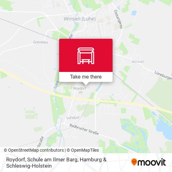 Roydorf, Schule am Ilmer Barg map