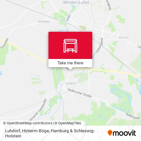 Карта Luhdorf, Hinterm Böge