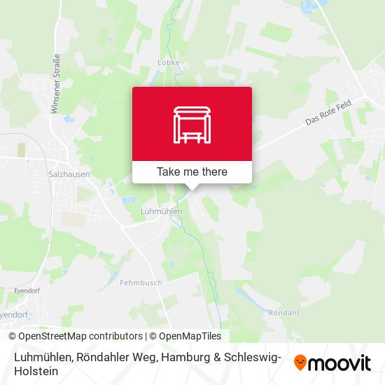Luhmühlen, Röndahler Weg map