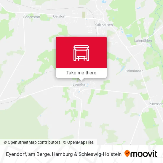 Карта Eyendorf, am Berge