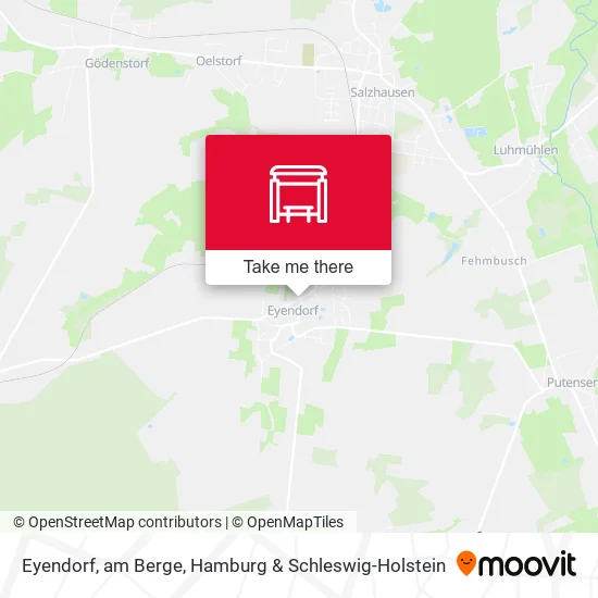 Карта Eyendorf, am Berge