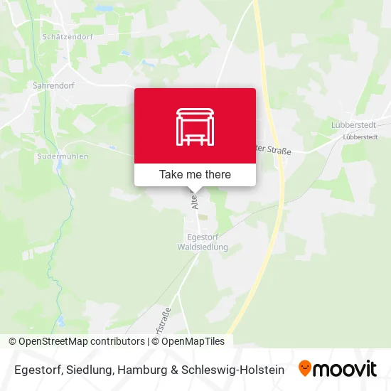 Карта Egestorf, Siedlung
