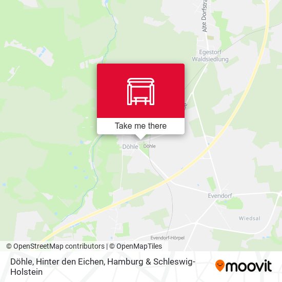 Döhle, Hinter den Eichen map