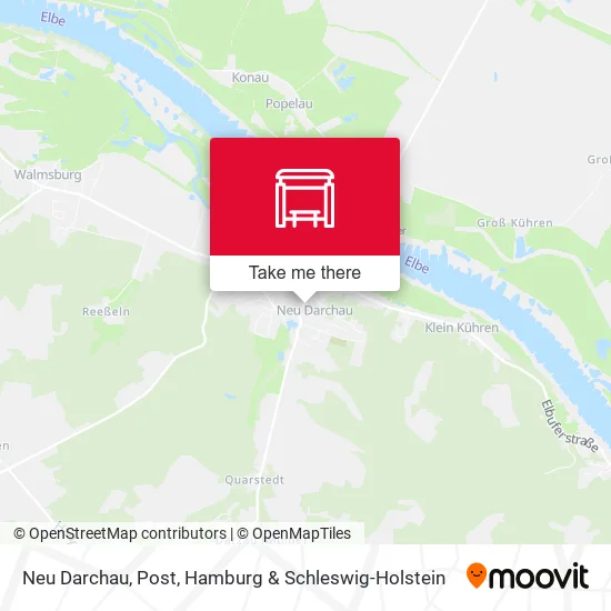 Карта Neu Darchau, Post