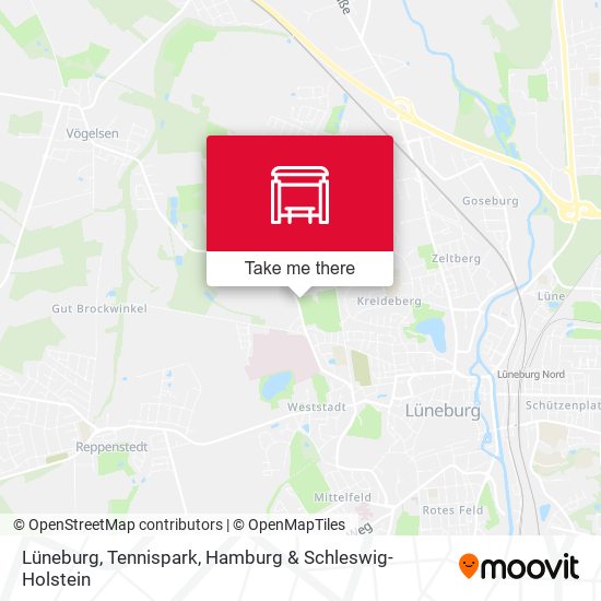 Lüneburg, Tennispark map