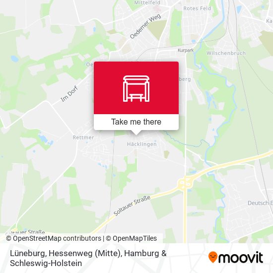Lüneburg, Hessenweg (Mitte) map