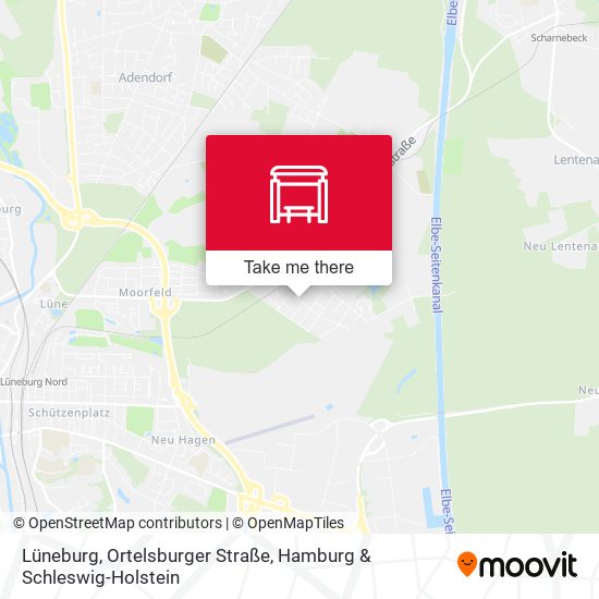 Lüneburg, Ortelsburger Straße map