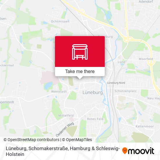 Lüneburg, Schomakerstraße map