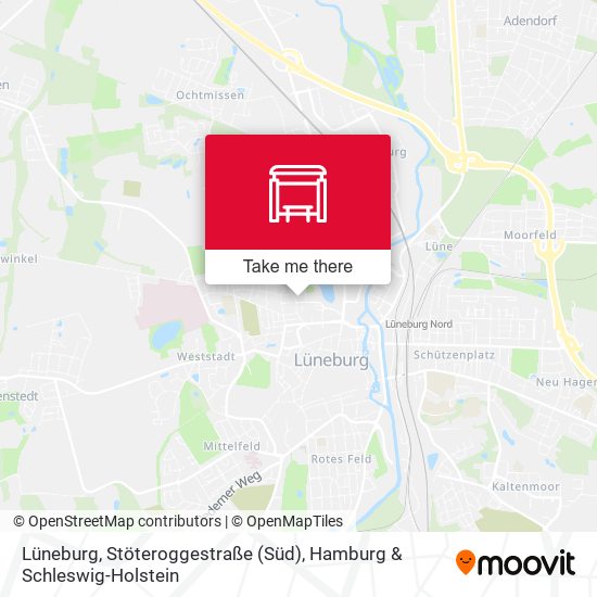 Lüneburg, Stöteroggestraße (Süd) map