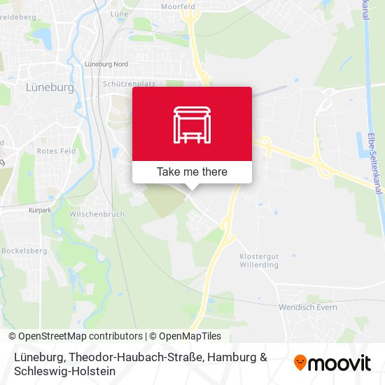 Lüneburg, Theodor-Haubach-Straße map