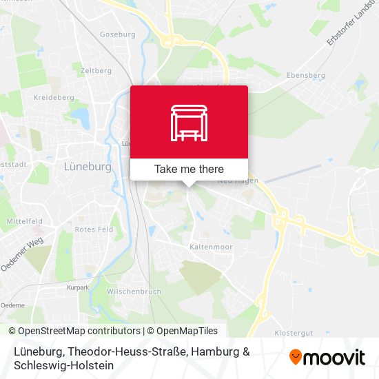 Lüneburg, Theodor-Heuss-Straße map