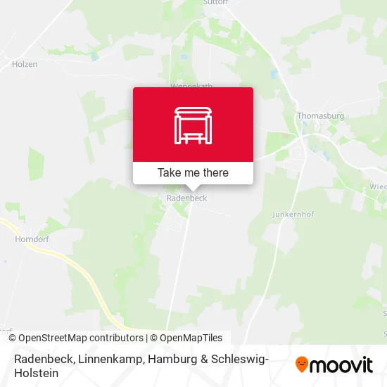 Карта Radenbeck, Linnenkamp
