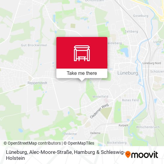 Lüneburg, Alec-Moore-Straße map