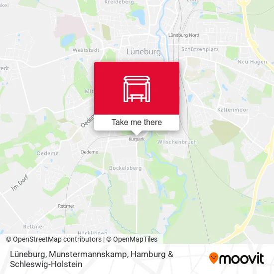 Карта Lüneburg, Munstermannskamp
