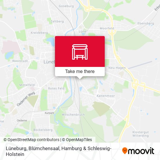 Lüneburg, Blümchensaal map