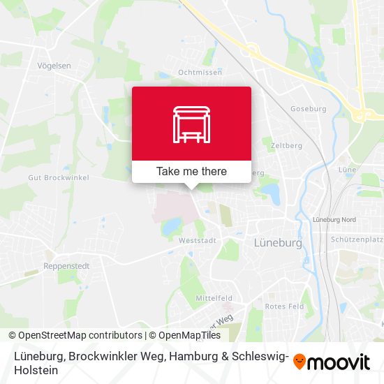 Lüneburg, Brockwinkler Weg map