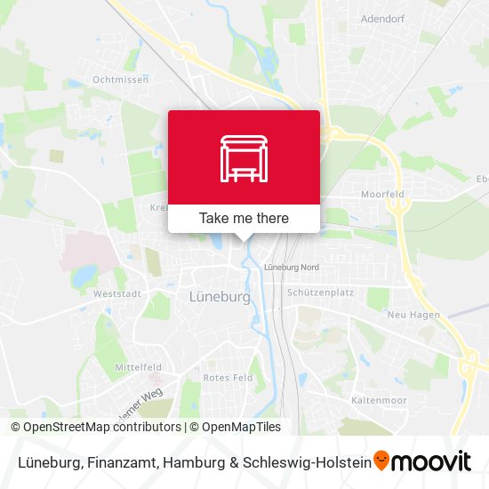Lüneburg, Finanzamt map