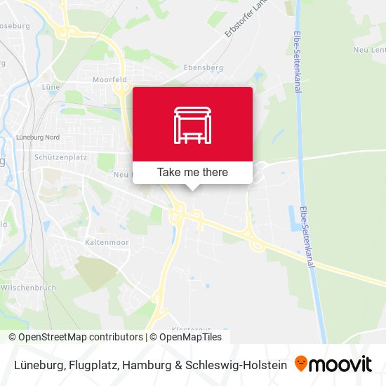 Lüneburg, Flugplatz map
