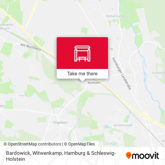 Карта Bardowick, Witwenkamp