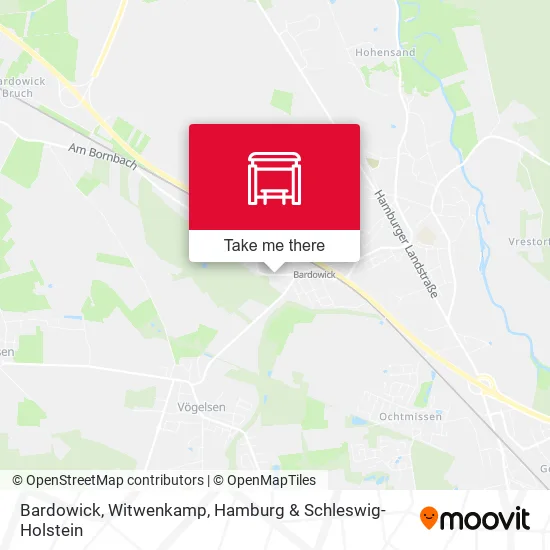 Карта Bardowick, Witwenkamp