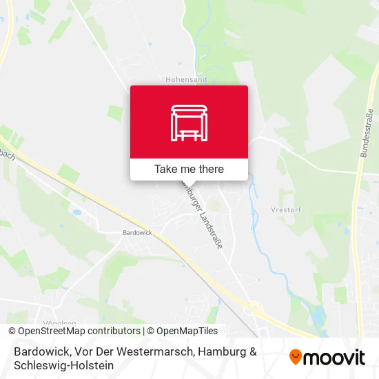 Карта Bardowick, Vor Der Westermarsch