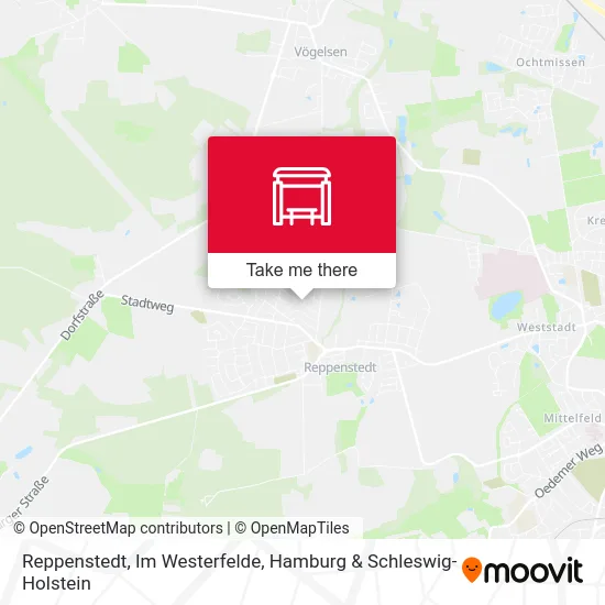 Карта Reppenstedt, Im Westerfelde