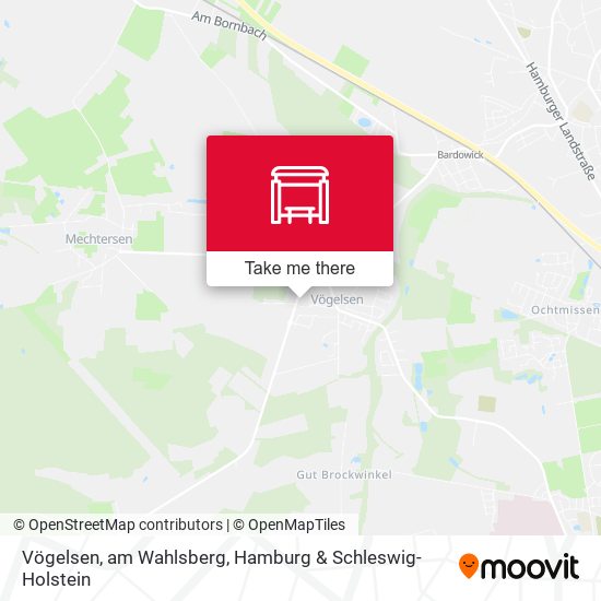 Карта Vögelsen, am Wahlsberg