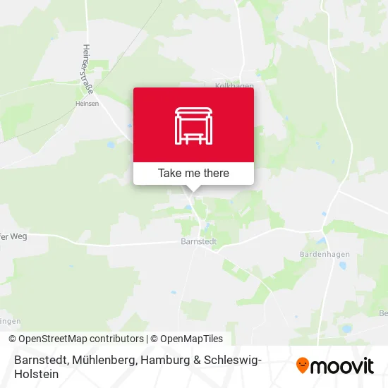 Карта Barnstedt, Mühlenberg
