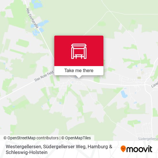 Westergellersen, Südergellerser Weg map