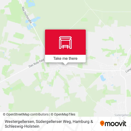 Карта Westergellersen, Südergellerser Weg