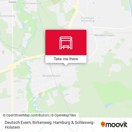 Deutsch Evern, Birkenweg map