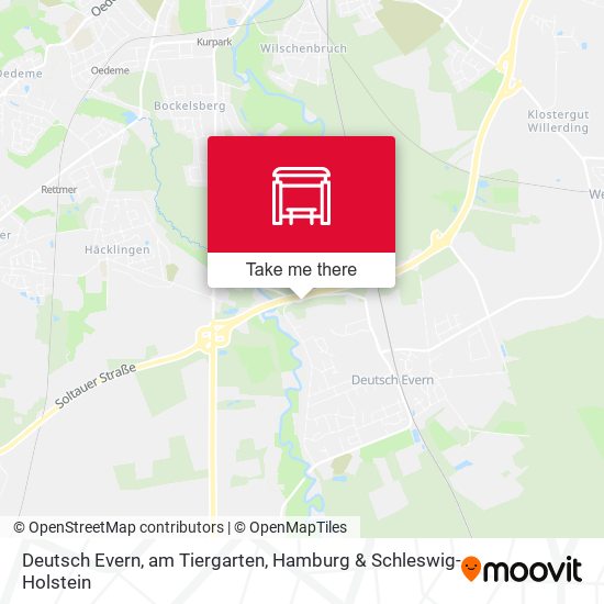Deutsch Evern, am Tiergarten map