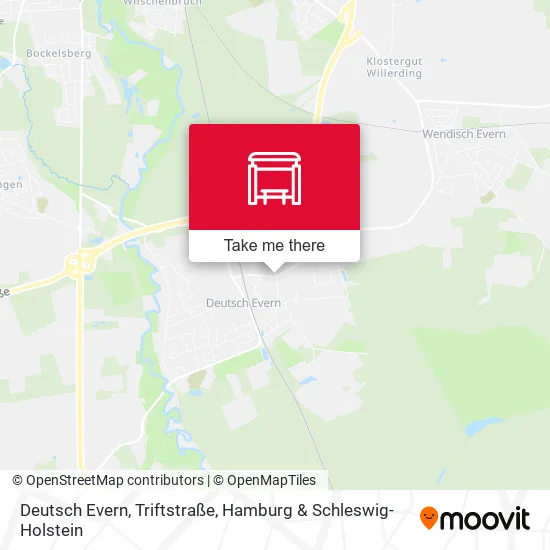 Карта Deutsch Evern, Triftstraße