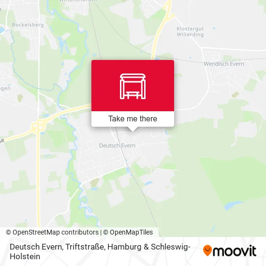 Карта Deutsch Evern, Triftstraße