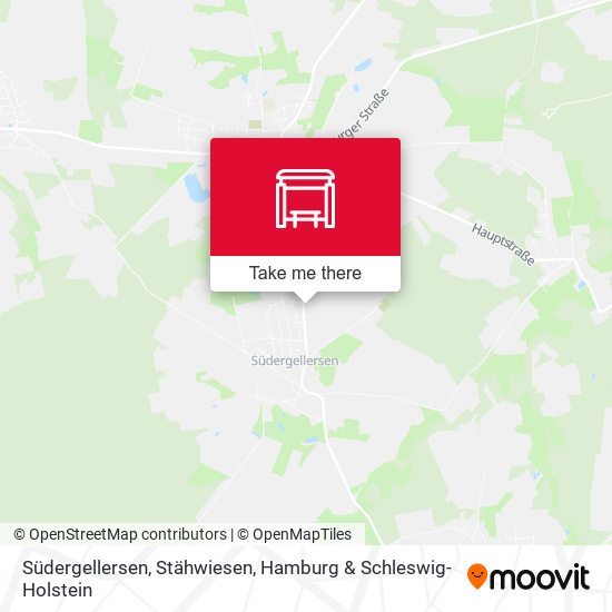 Südergellersen, Stähwiesen map