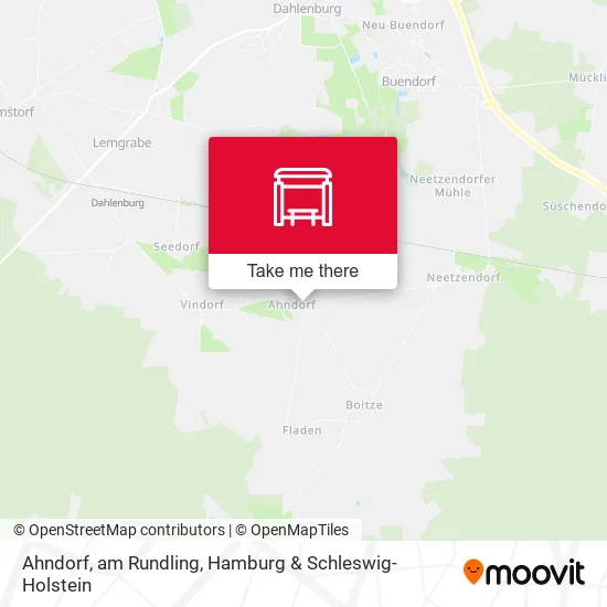 Карта Ahndorf, am Rundling