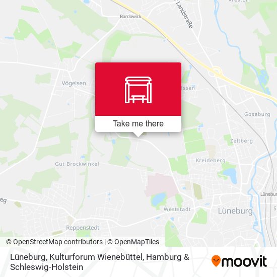 Lüneburg, Kulturforum Wienebüttel map
