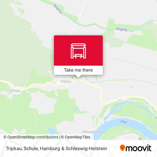 Tripkau, Schule map