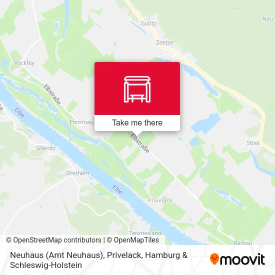 Карта Neuhaus (Amt Neuhaus), Privelack