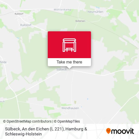 Sülbeck, An den Eichen (L 221) map