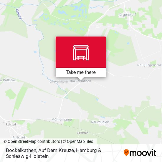 Bockelkathen, Auf Dem Kreuze map