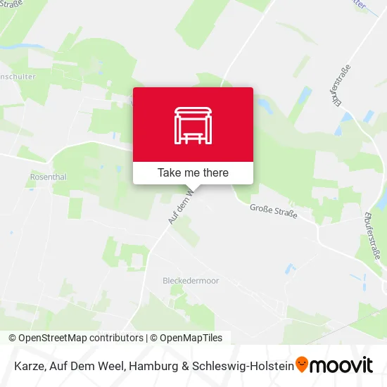 Карта Karze, Auf Dem Weel