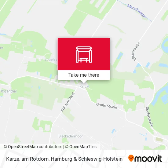 Карта Karze, am Rotdorn