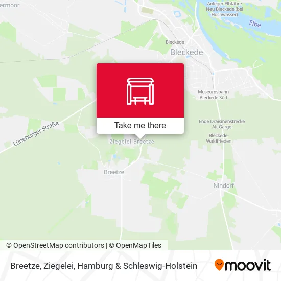 Карта Breetze, Ziegelei