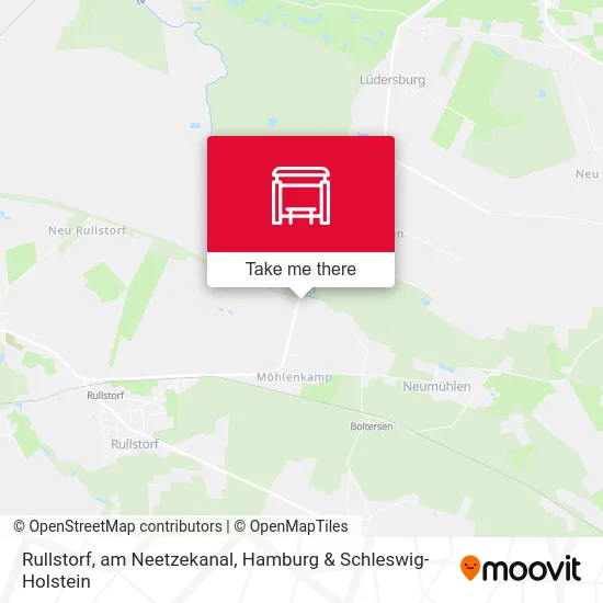 Rullstorf, am Neetzekanal map
