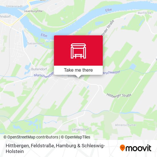Hittbergen, Feldstraße map