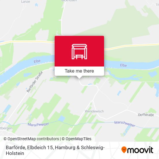 Barförde, Elbdeich 15 map